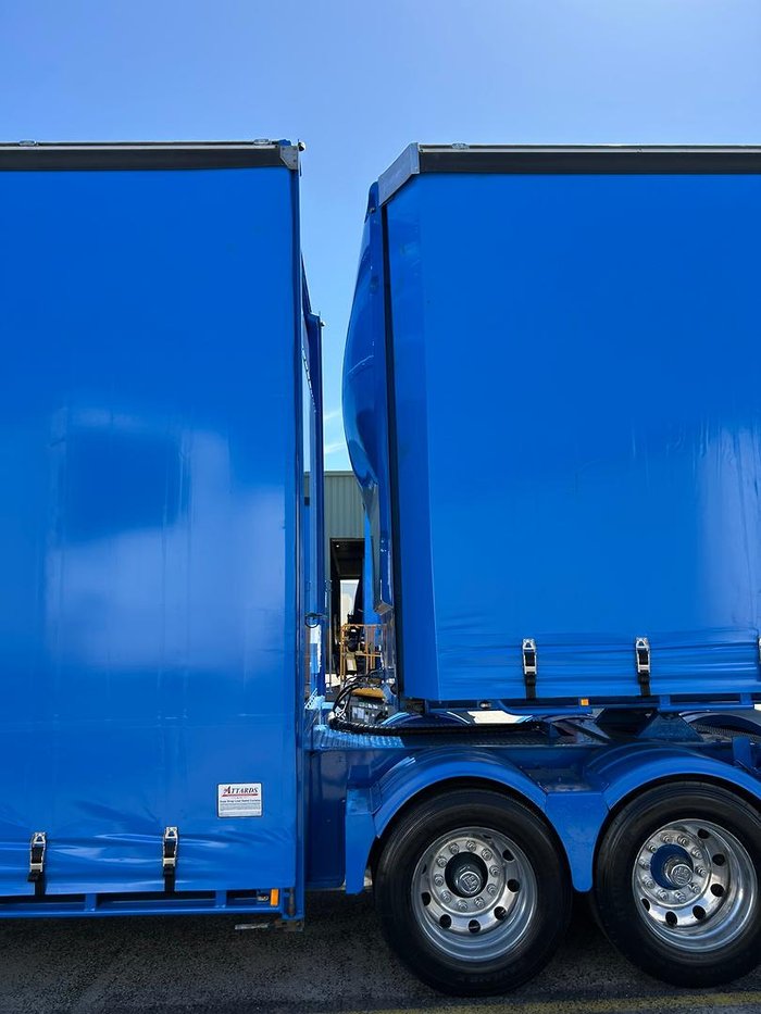 2018 Vawdrey St3 36 Pallet Double Drop Deck Full Mezz 4.3 Blue