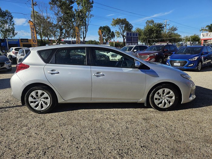 2013 Toyota Corolla Ascent ZRE182R Silver Pearl