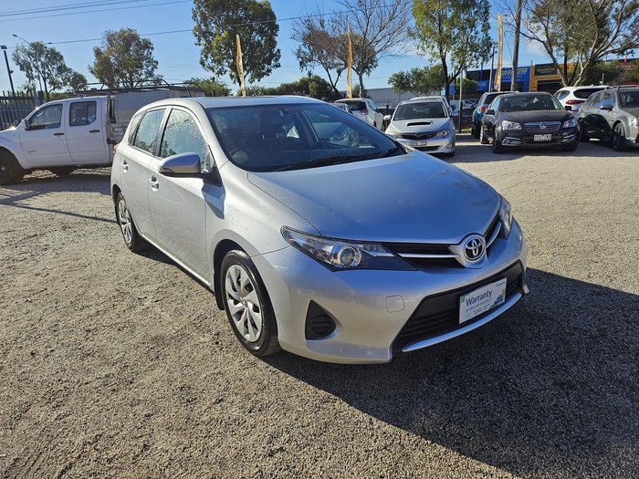 2013 Toyota Corolla Ascent ZRE182R Silver Pearl