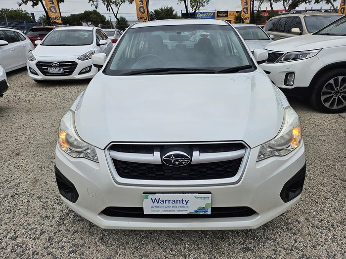 2013 Subaru Impreza 2.0i G4 MY13 AWD Satin White Pearl