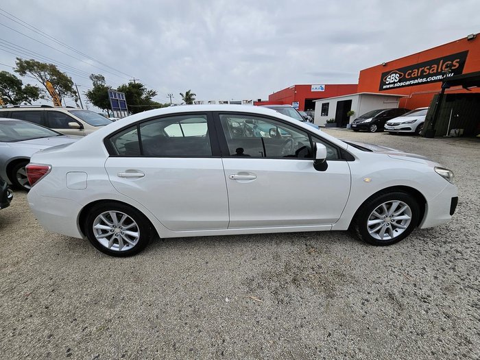 2013 Subaru Impreza 2.0i G4 MY13 AWD Satin White Pearl