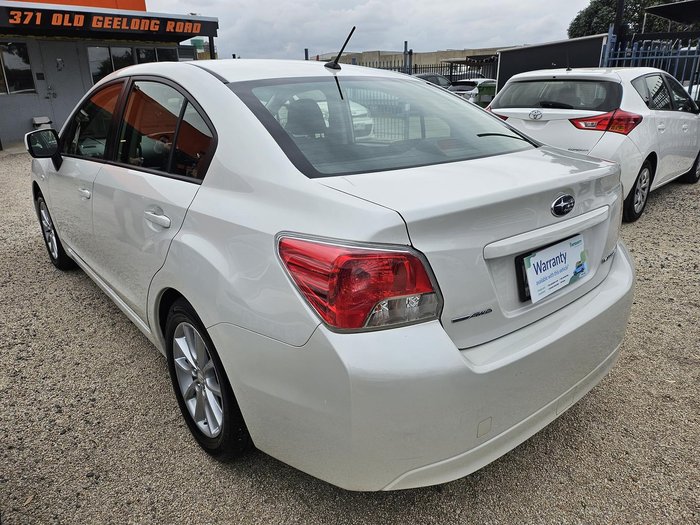 2013 Subaru Impreza 2.0i G4 MY13 AWD Satin White Pearl