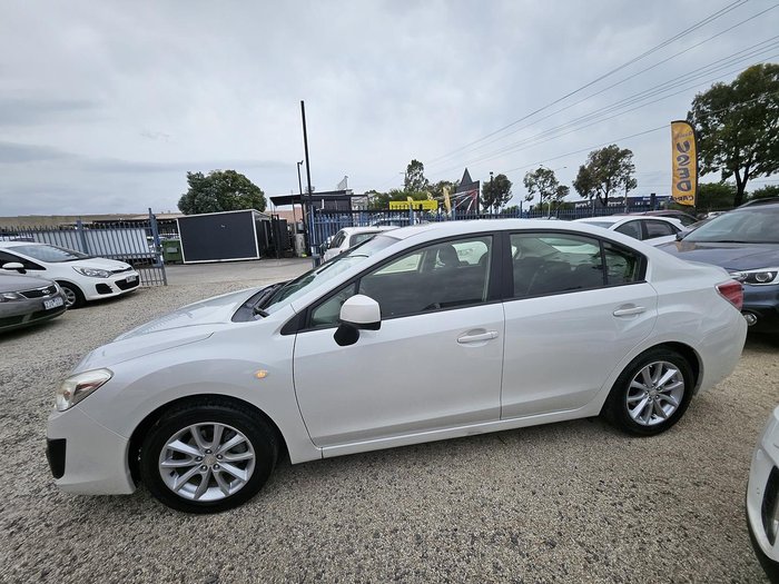 2013 Subaru Impreza 2.0i G4 MY13 AWD Satin White Pearl