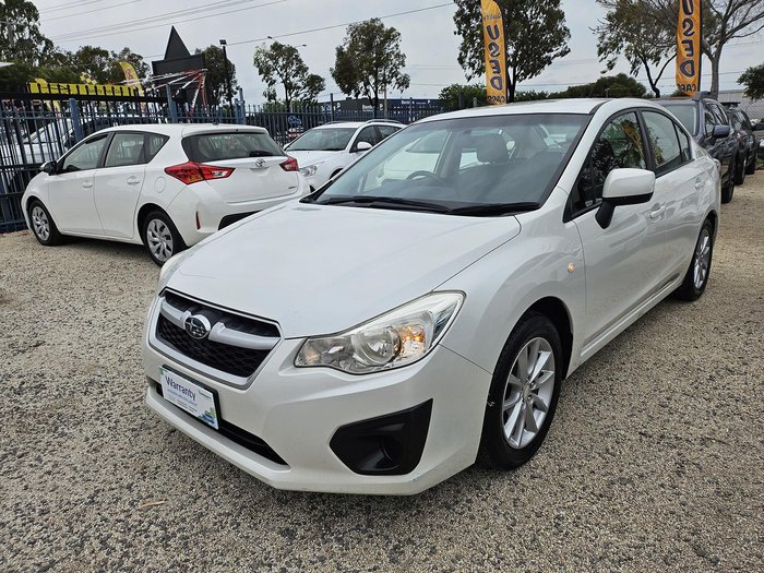2013 Subaru Impreza 2.0i G4 MY13 AWD Satin White Pearl