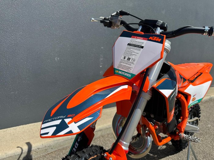 2025 KTM 50 SX Factory Edition SX Orange
