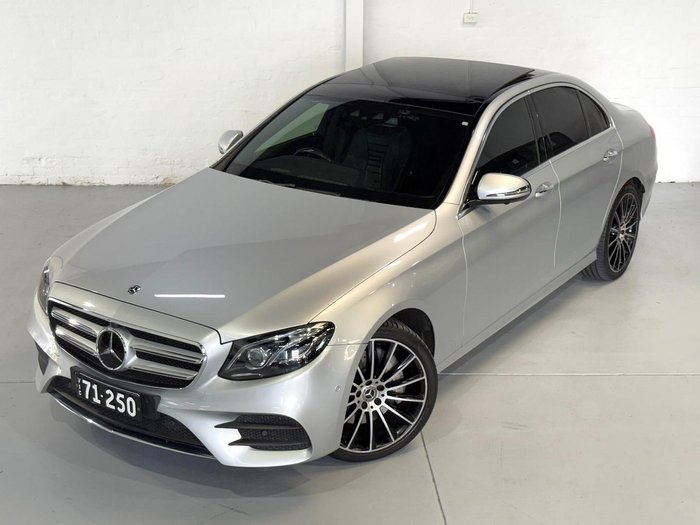 2019 Mercedes-Benz E-Class E450 W213 Four Wheel Drive Iridium Silver