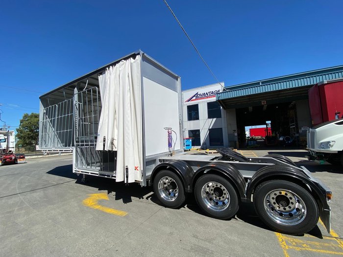 2026 Krueger 34P Double Drop Mezzanine B Double Combination White