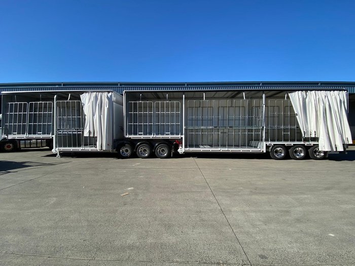 2026 Krueger 34P Double Drop Mezzanine B Double Combination White