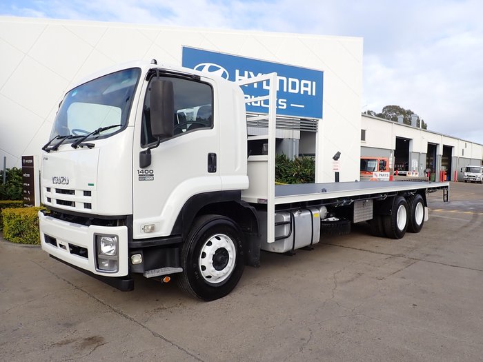 2013 ISUZU FVM 1400 WHITE