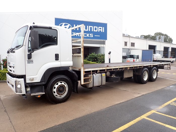 2013 ISUZU FVM 1400 WHITE