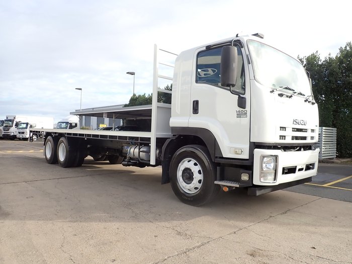 2013 ISUZU FVM 1400 WHITE