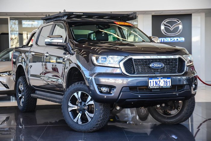 2020 Ford Ranger XLT PX MkIII MY20.75 4X4 Dual Range Meteor Grey