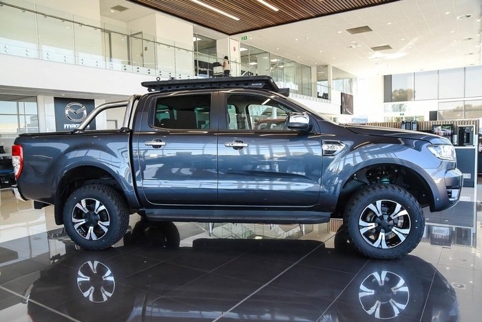 2020 Ford Ranger XLT PX MkIII MY20.75 4X4 Dual Range Meteor Grey