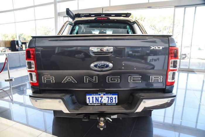 2020 Ford Ranger XLT PX MkIII MY20.75 4X4 Dual Range Meteor Grey
