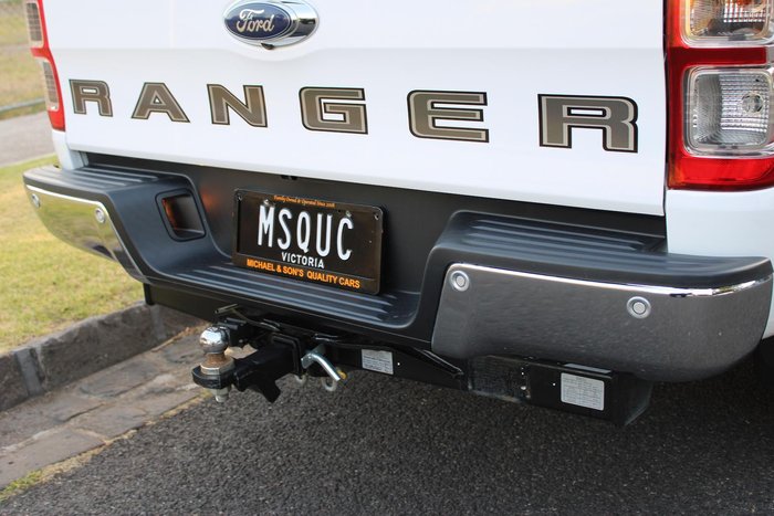 2019 Ford Ranger XLT Hi-Rider PX MkIII MY19.75 4x2 Arctic White