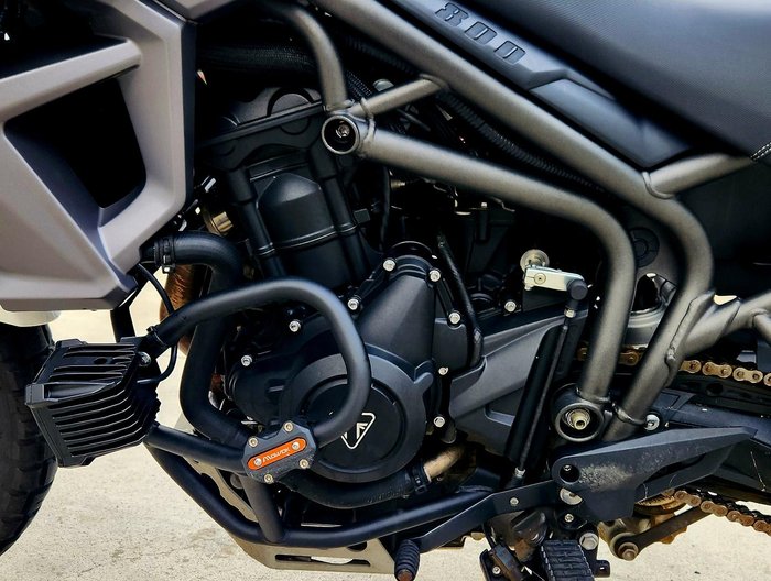 2016 Triumph Tiger 800 XR Tiger White