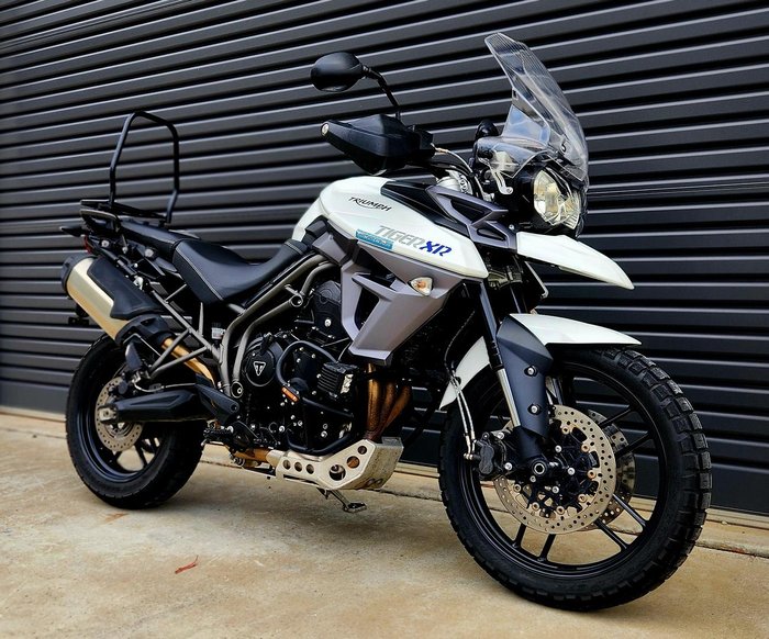 2016 Triumph Tiger 800 XR Tiger White