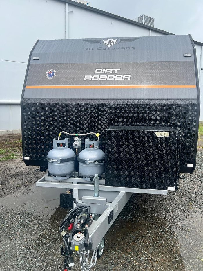 2025 JB Caravans Dirt Roader 18'6 Front Door Cafe