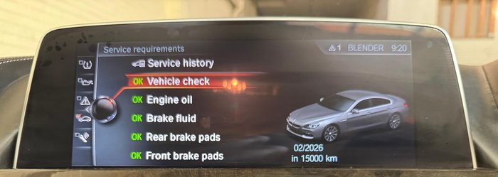 2017 BMW 6 Series 640i F06 LCI White