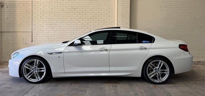 2017 BMW 6 Series 640i F06 LCI White