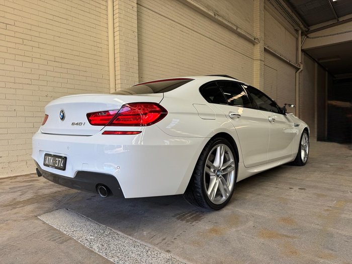2017 BMW 6 Series 640i F06 LCI White