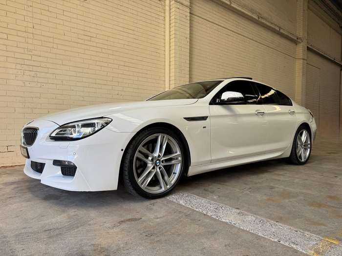 2017 BMW 6 Series 640i F06 LCI White