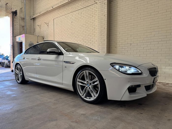 2017 BMW 6 Series 640i F06 LCI White