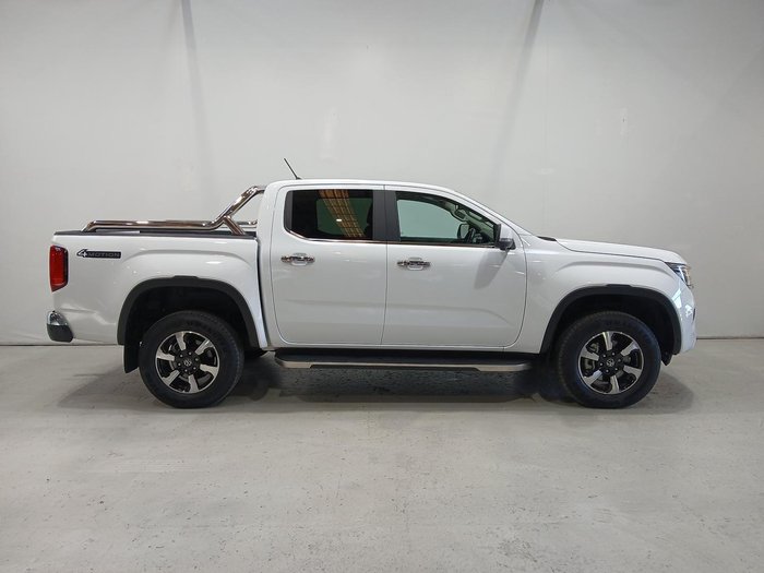 2024 Volkswagen Amarok TDI600 Style NF MY23 4X4 Constant Clear White