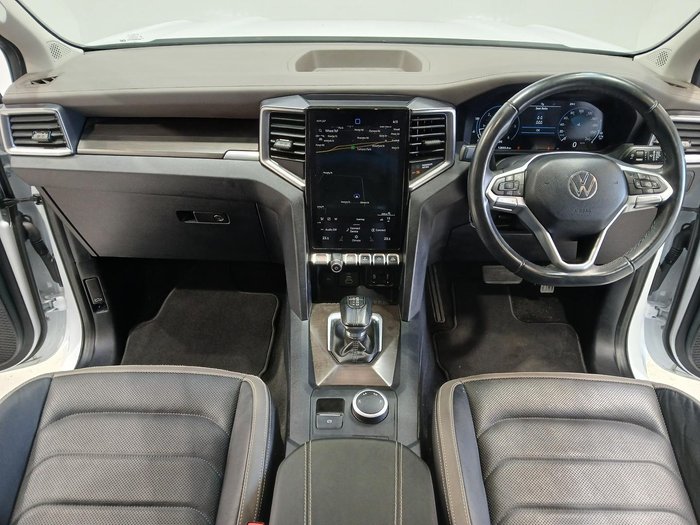2024 Volkswagen Amarok TDI600 Style NF MY23 4X4 Constant Clear White