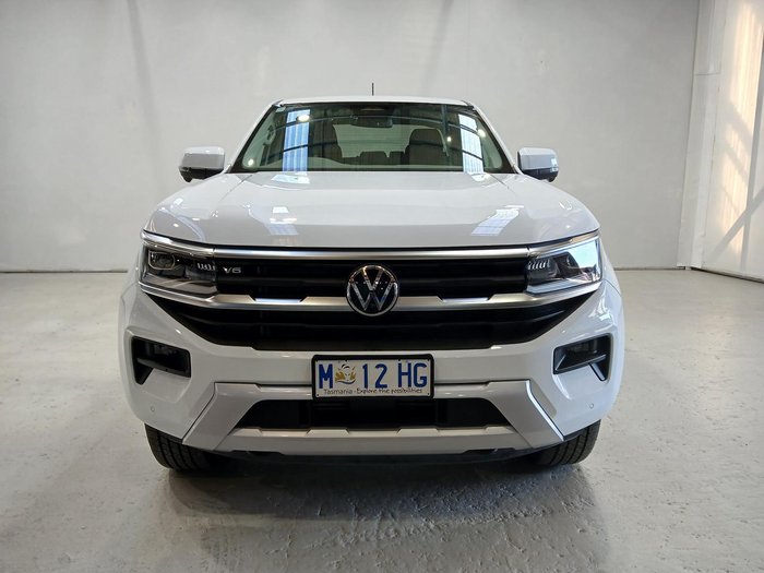 2024 Volkswagen Amarok TDI600 Style NF MY23 4X4 Constant Clear White