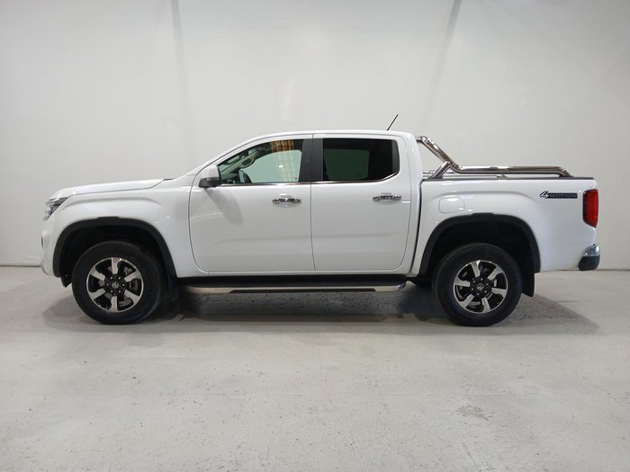 2024 Volkswagen Amarok TDI600 Style NF MY23 4X4 Constant Clear White
