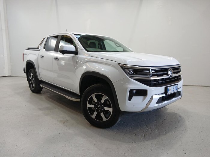 2024 Volkswagen Amarok TDI600 Style NF MY23 4X4 Constant Clear White