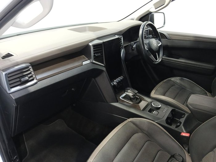 2024 Volkswagen Amarok TDI600 Style NF MY23 4X4 Constant Clear White