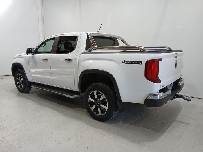 2024 Volkswagen Amarok TDI600 Style NF MY23 4X4 Constant Clear White