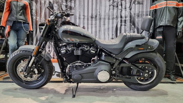 2022 Harley-davidson FXFBS FAT BOB (114) GUNSHIP GRAY