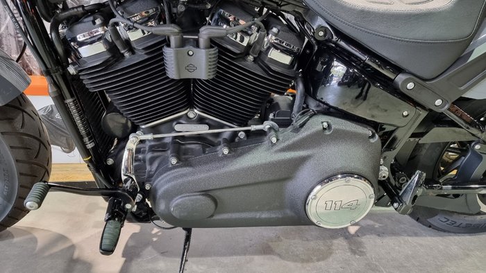 2022 Harley-davidson FXFBS FAT BOB (114) GUNSHIP GRAY