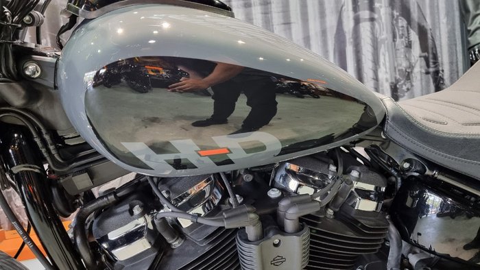 2022 Harley-davidson FXFBS FAT BOB (114) GUNSHIP GRAY