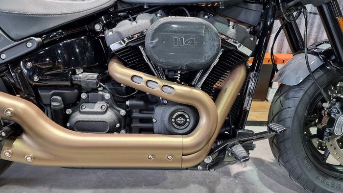 2022 Harley-davidson FXFBS FAT BOB (114) GUNSHIP GRAY