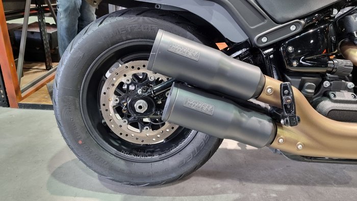 2022 Harley-davidson FXFBS FAT BOB (114) GUNSHIP GRAY