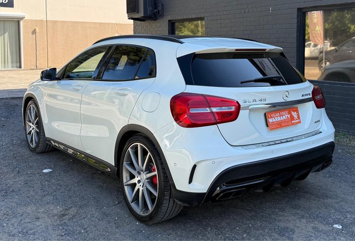 2014 Mercedes-Benz GLA-Class GLA45 AMG X156 Four Wheel Drive Cirrus White