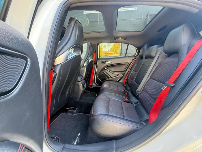2014 Mercedes-Benz GLA-Class GLA45 AMG X156 Four Wheel Drive Cirrus White