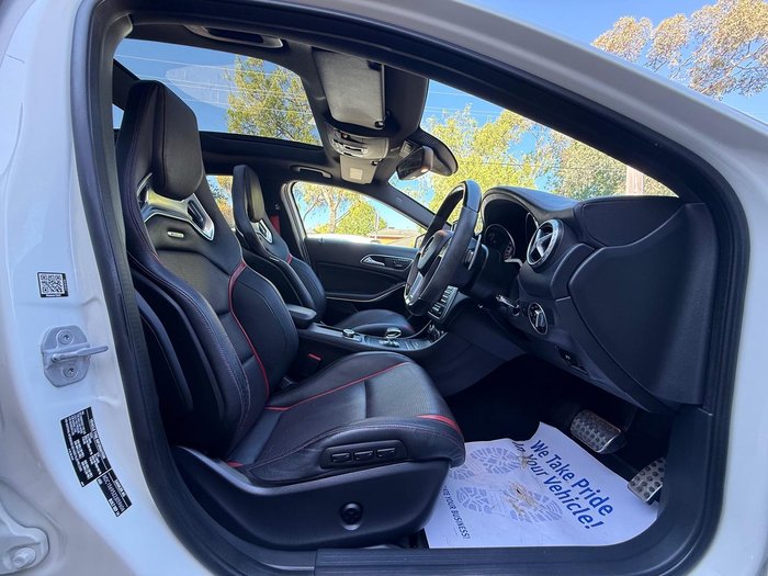 2014 Mercedes-Benz GLA-Class GLA45 AMG X156 Four Wheel Drive Cirrus White