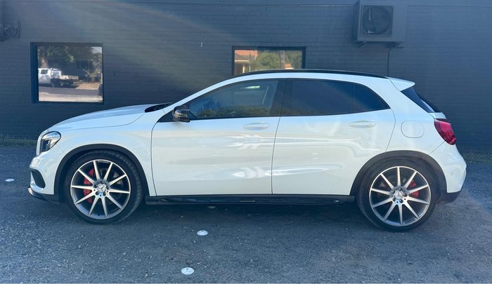2014 Mercedes-Benz GLA-Class GLA45 AMG X156 Four Wheel Drive Cirrus White