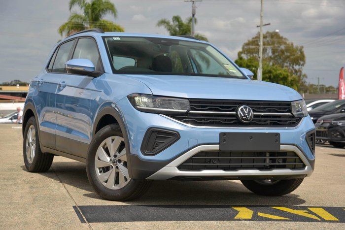 2024 Volkswagen T-Cross 85TSI Life D31 MY24 Clear Blue