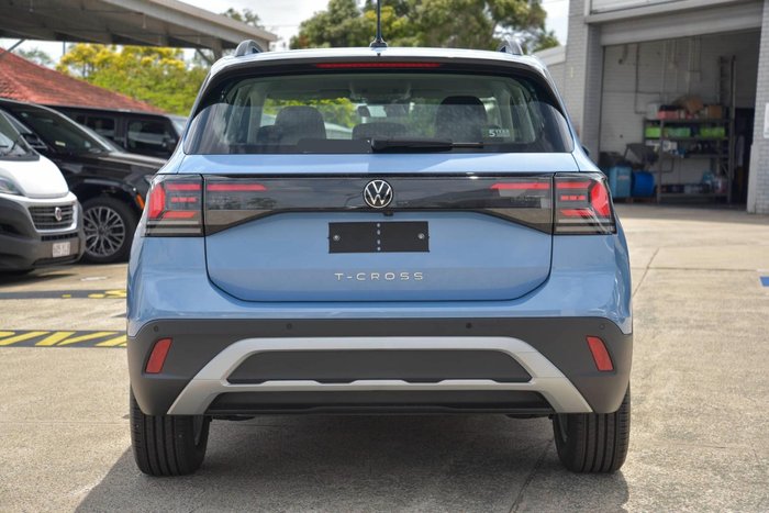 2024 Volkswagen T-Cross 85TSI Life D31 MY24 Clear Blue