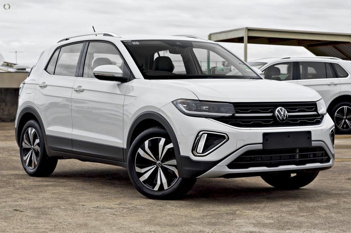 2024 Volkswagen T-Cross 85TSI Style D31 MY24 Pure White