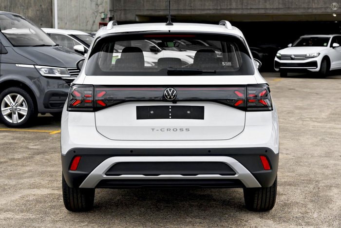 2024 Volkswagen T-Cross 85TSI Style D31 MY24 Pure White
