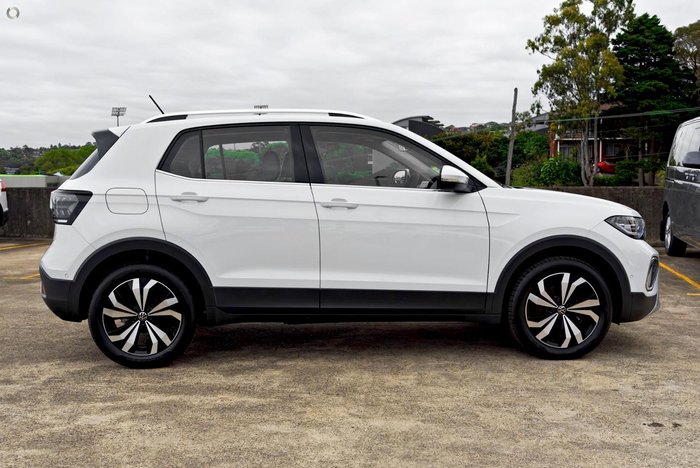 2024 Volkswagen T-Cross 85TSI Style D31 MY24 Pure White