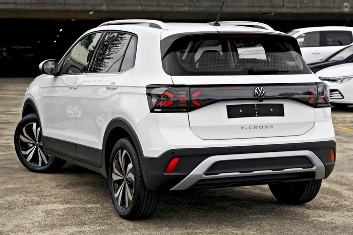 2024 Volkswagen T-Cross 85TSI Style D31 MY24 Pure White