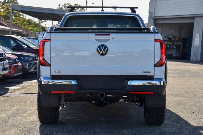 2024 Volkswagen Amarok TDI600 Style NF MY24 4X4 Constant Clear White